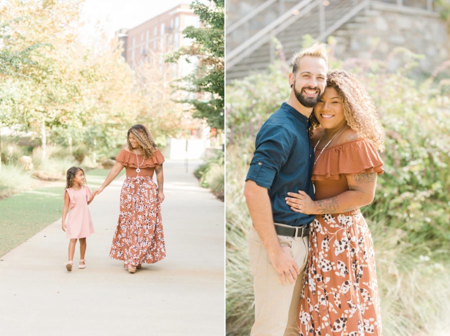Downtown Greenville, SC Family Session by Greenville, SC Photographer Christa Rene Photography