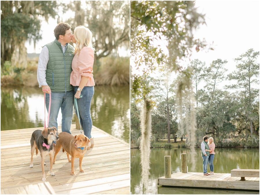 Oldfield Golf Course and Belfare Engagement Session by Christa Rene Photography