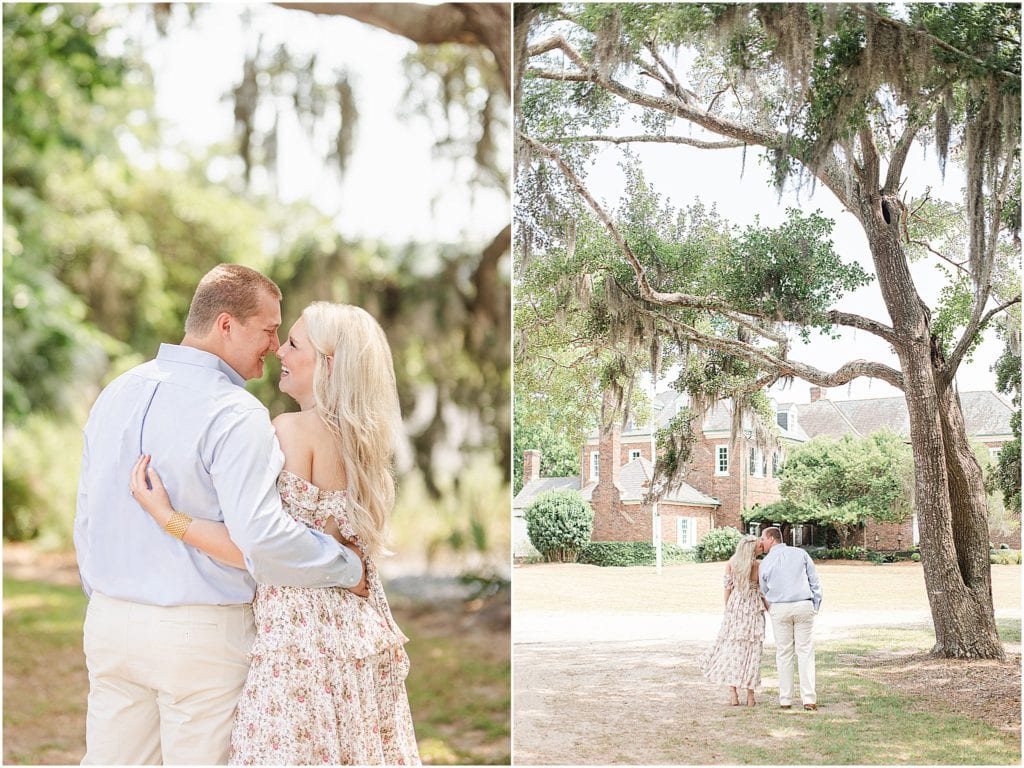 Boone Hall Engagement Session by Charleston Photographer Christa Rene Photography