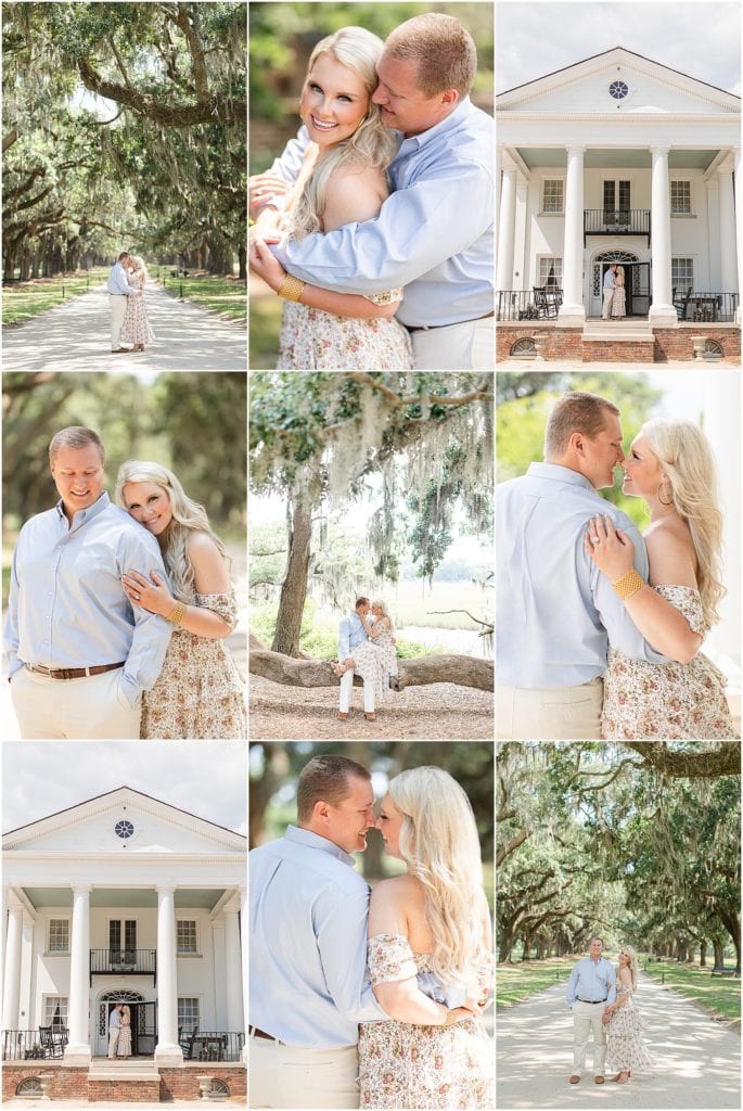 Boone Hall Engagement Session by Charleston Photographer Christa Rene Photography