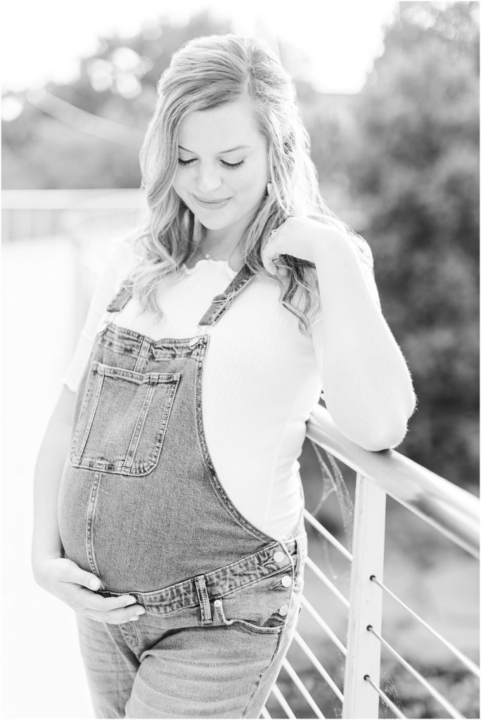 Downtown Greenville, SC Maternity session by Christa Rene Photography