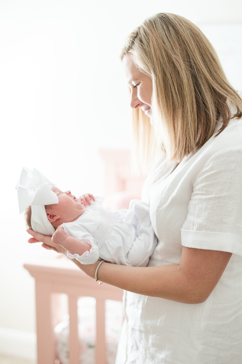 Columbia, SC lifestyle newborn session in-home