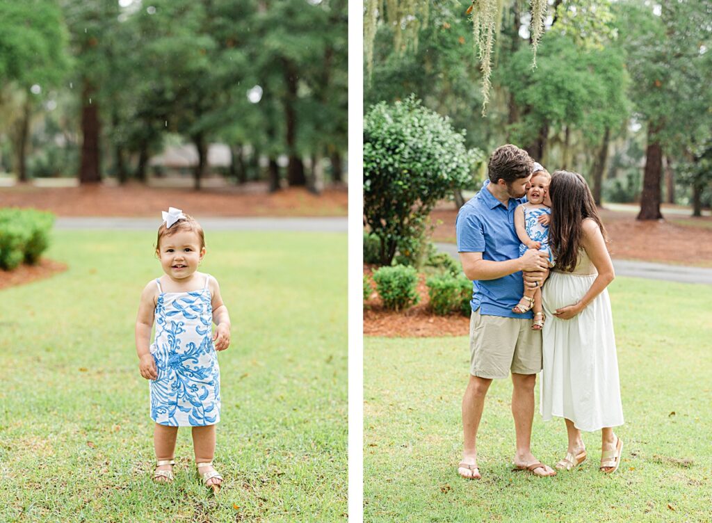 Hilton head outdoor family session, maternity session