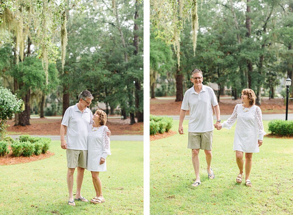 Hilton Head, SC coupled photo session on Hilton Head Island