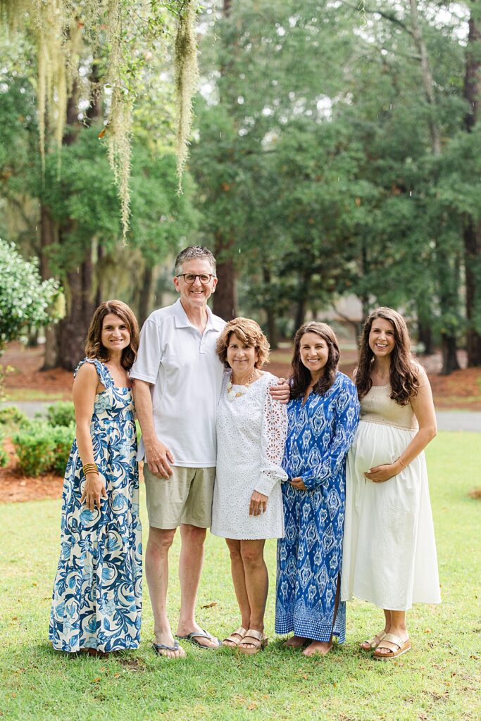 Hilton Head, SC family and maternity session, extended family