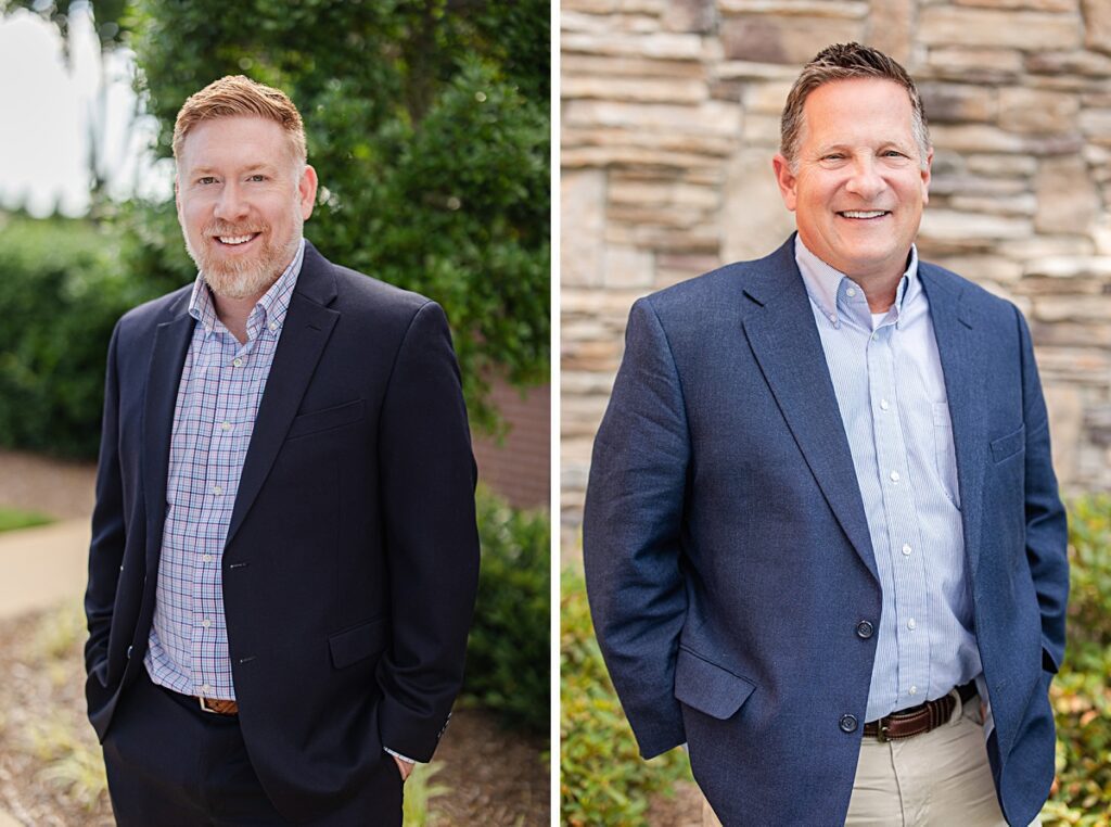 Modern corporate branding portraits in Greenville, SC