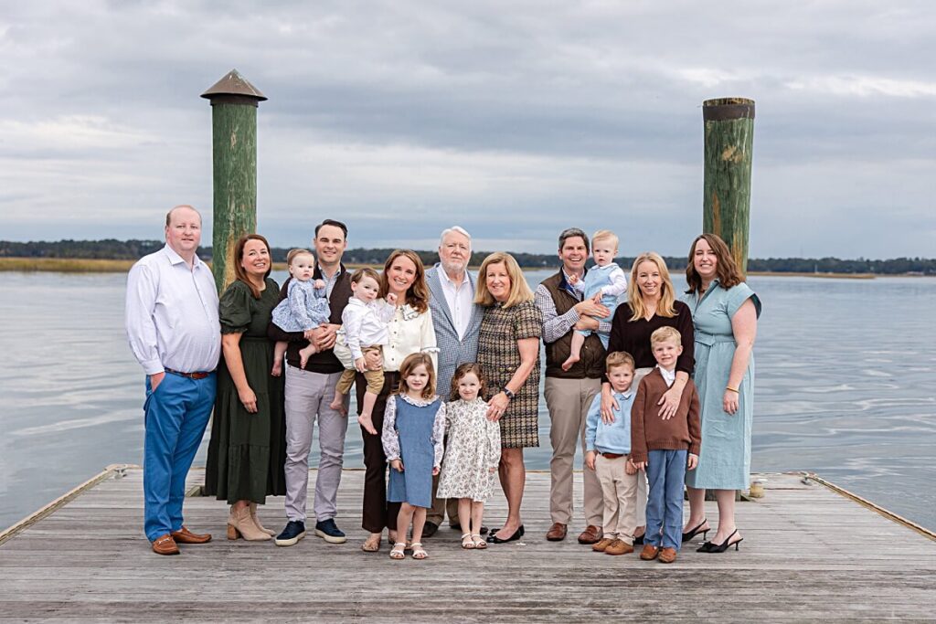 Palmetto Bluff outdoor extended family session